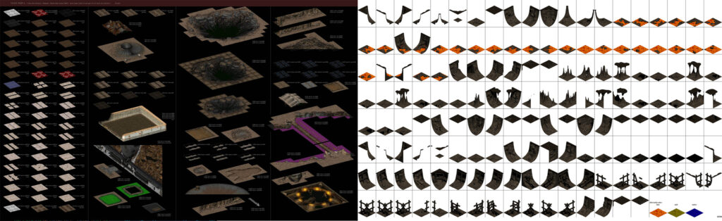 Diablo 1, Fallout 1 tiles