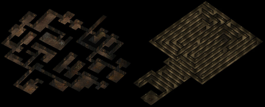 Baldur's Gate labyrinth