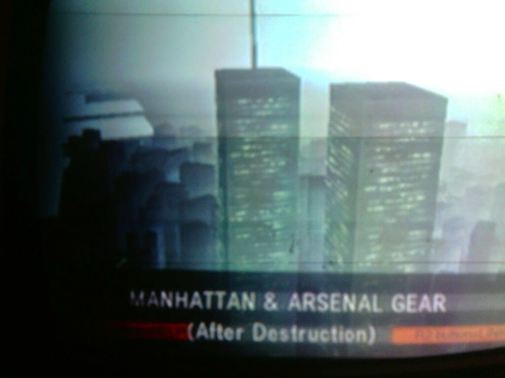 Metal Gear Solid 2 World Trade Center