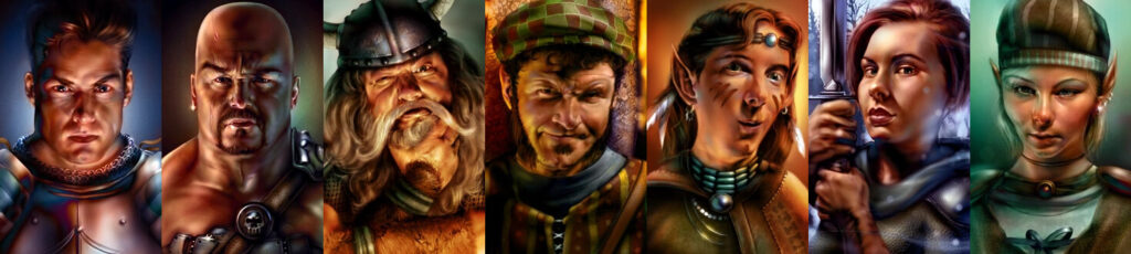 baldur's gate pc portraits